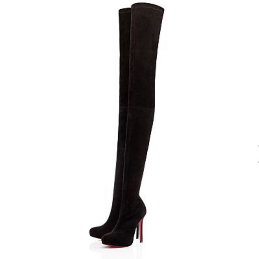 LOUISE XI 120 VEAU VELOURS STRETCH